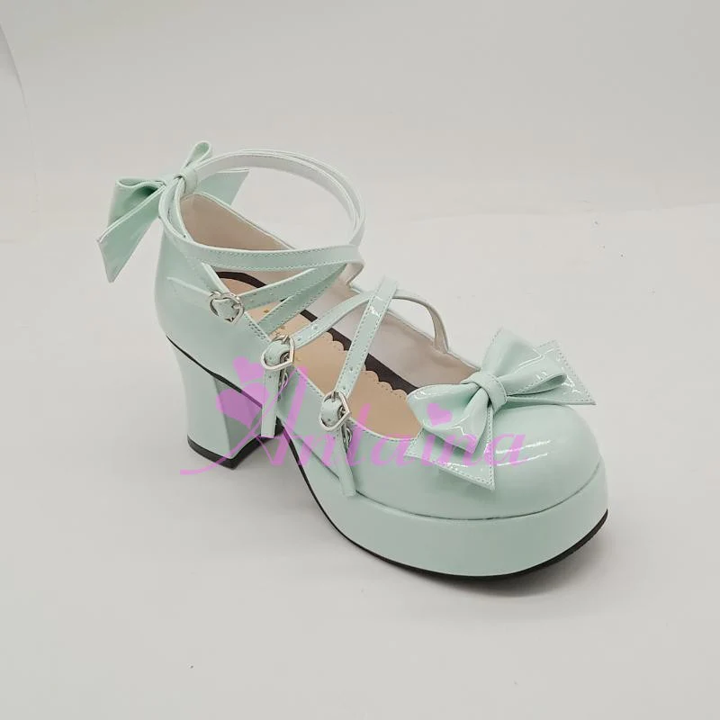 Antaina - Popular Japanese Lolita Bow Strap Multiple Colors - Image 25