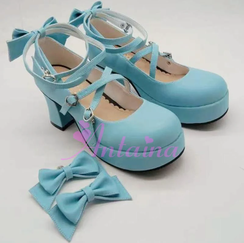 Antaina - Popular Japanese Lolita Bow Strap Multiple Colors - Image 32