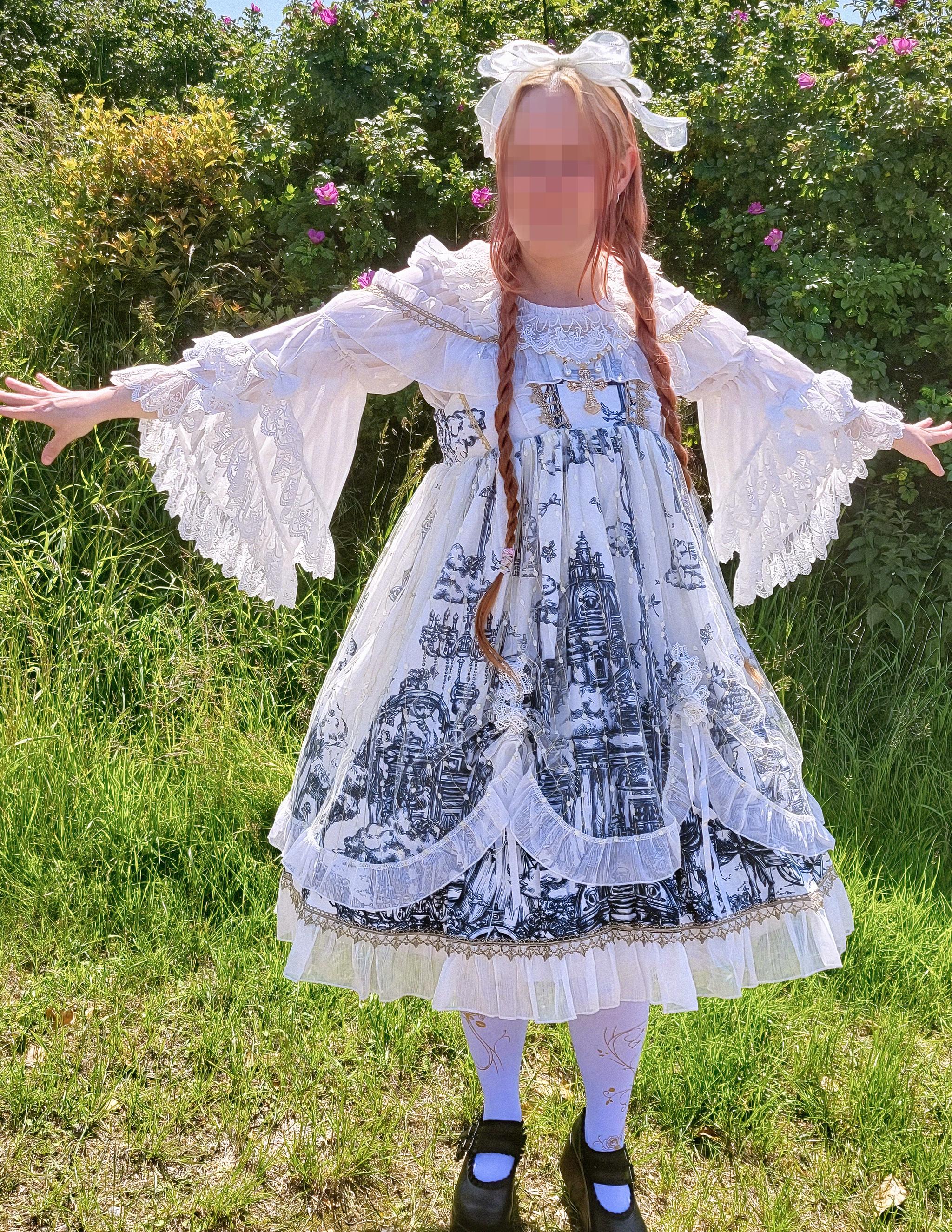 Super Puffy A-Line Lolita Petticoat, 18" (45cm) Length, Cotton Lining - Image 4
