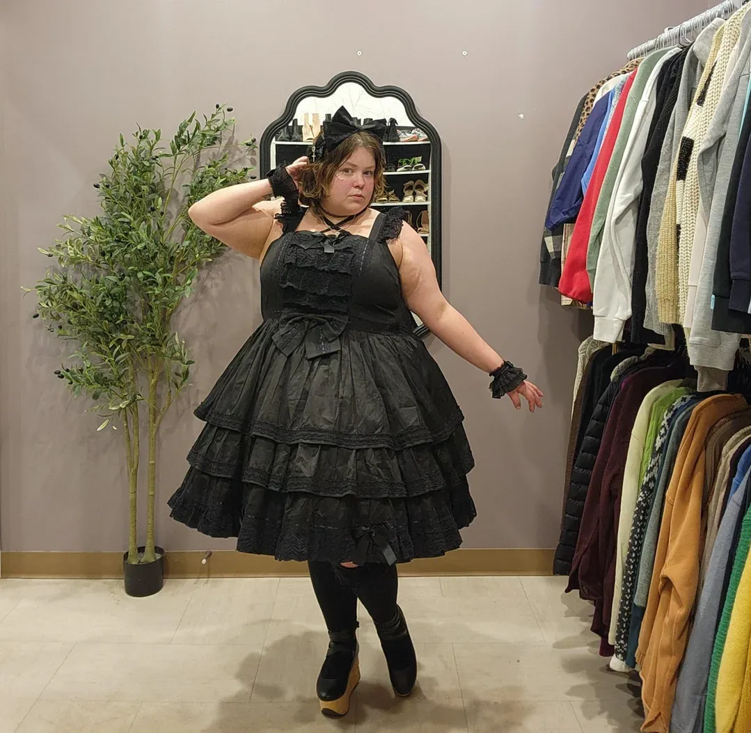 Super Puffy A-Line Lolita Petticoat, 18" (45cm) Length, Cotton Lining - Image 5