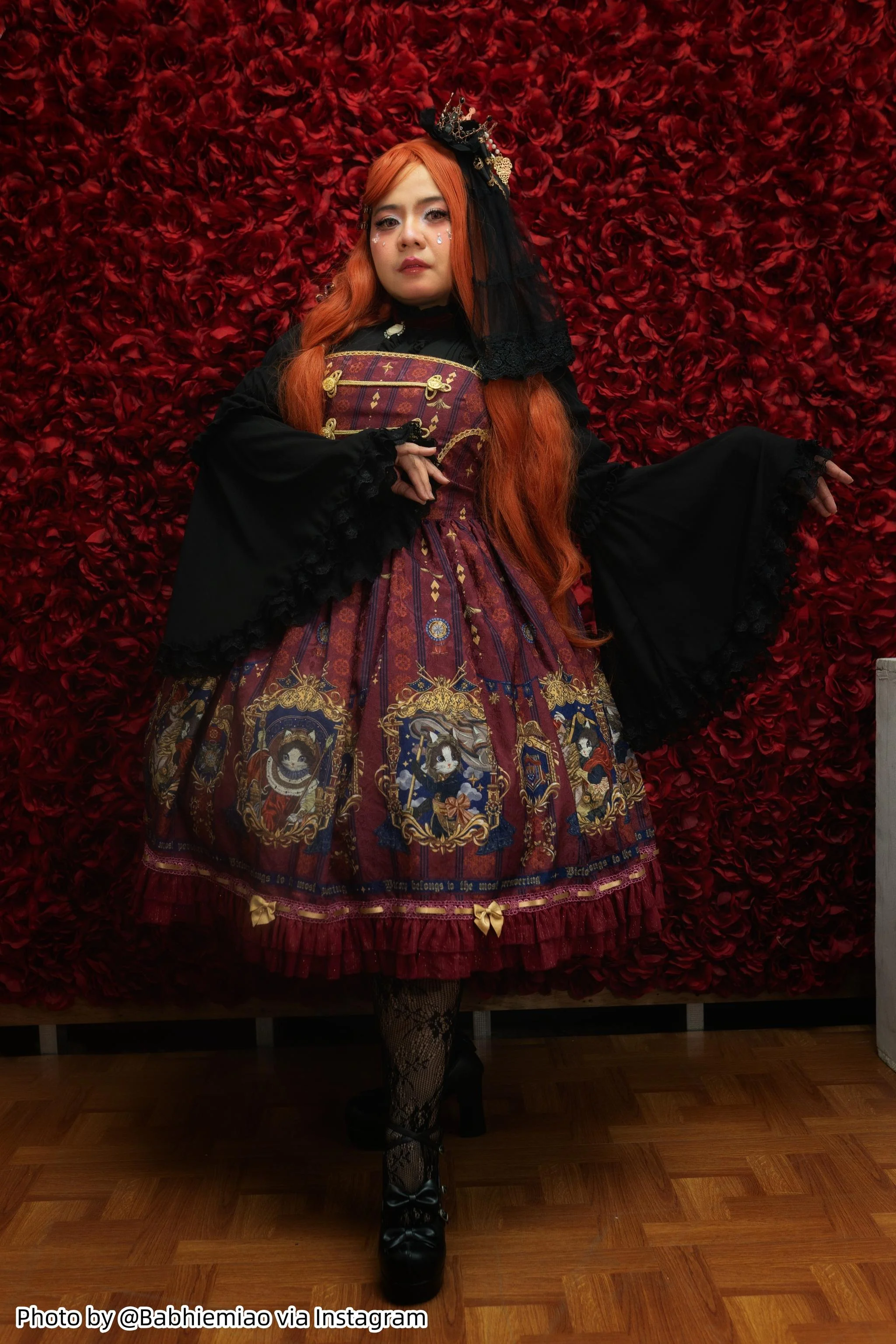 Extreme Puffy A-line Lolita Petticoat, 18" (45cm) Length, Cotton Lining - Image 15
