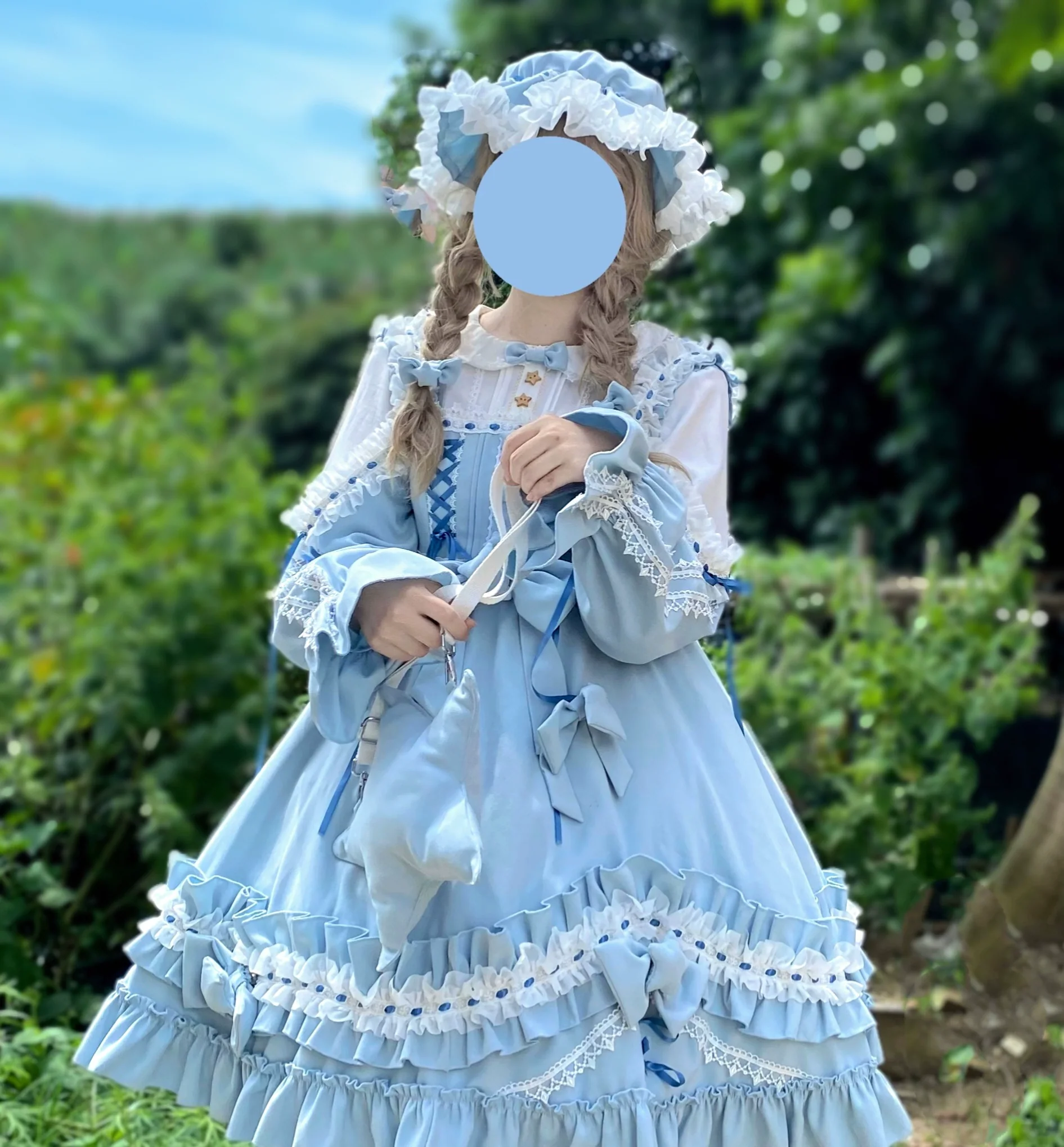Aurora Kiss - Daily Lolita Winter Dress, Long Sleeve - Image 2
