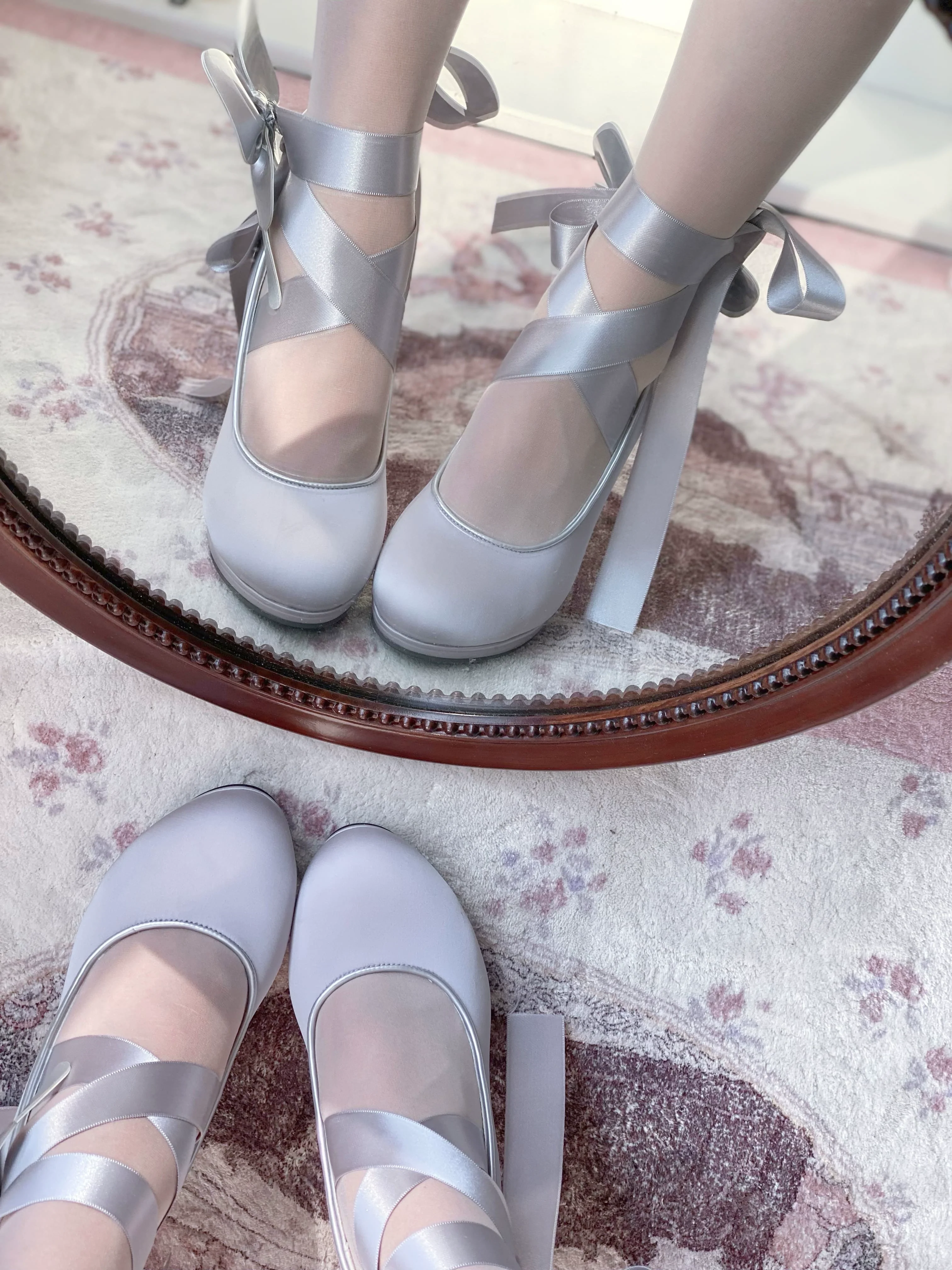 Butterfly Specimen - Ballet Style Lolita Shoes Elegant Platform Lolita Heels - Image 38
