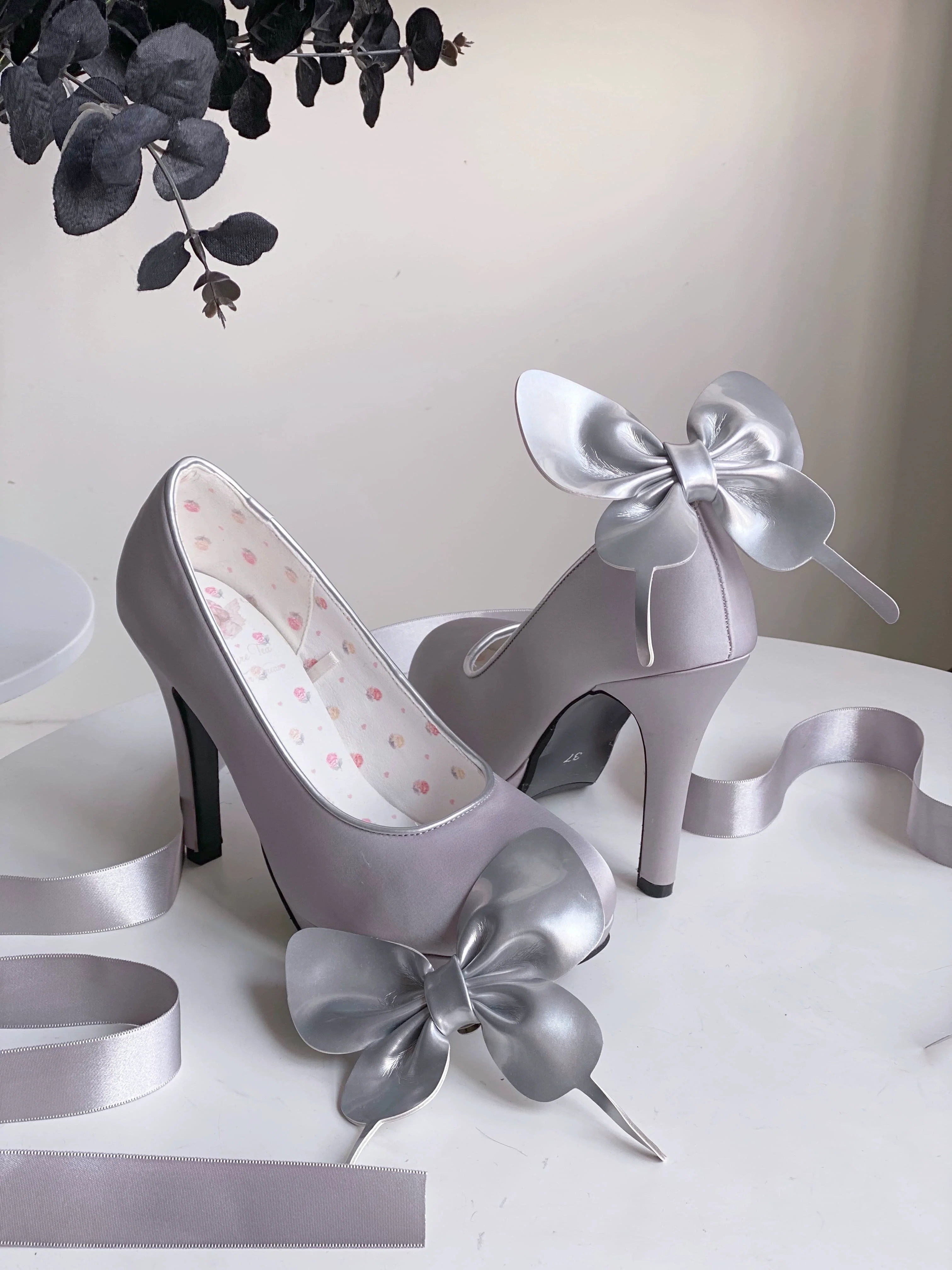 Butterfly Specimen - Ballet Style Lolita Shoes Elegant Platform Lolita Heels - Image 41