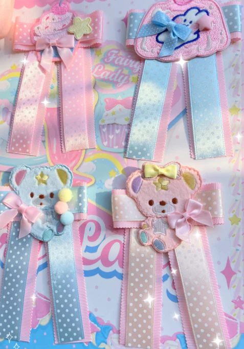 Bear Doll - 1000SE - Lolita Sweet Corsage Hair Clip Pin Accessories - Image 12