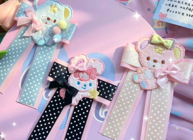 Bear Doll - 1000SE - Lolita Sweet Corsage Hair Clip Pin Accessories - Image 16