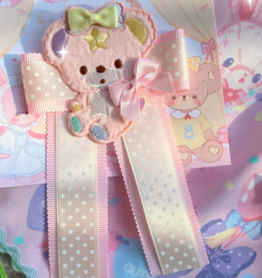 Bear Doll - 1000SE - Lolita Sweet Corsage Hair Clip Pin Accessories - Image 19