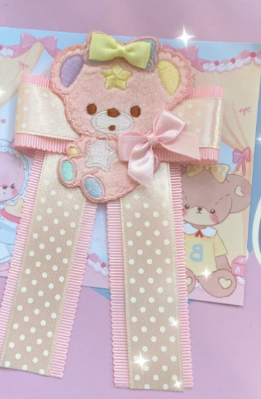 Bear Doll - 1000SE - Lolita Sweet Corsage Hair Clip Pin Accessories - Image 26