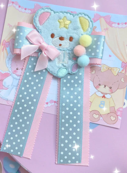Bear Doll - 1000SE - Lolita Sweet Corsage Hair Clip Pin Accessories - Image 28