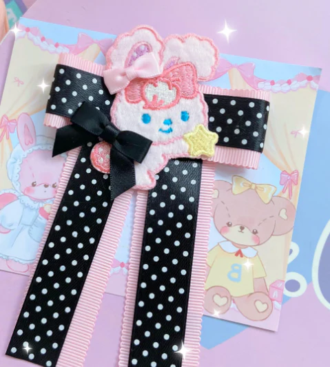 Bear Doll - 1000SE - Lolita Sweet Corsage Hair Clip Pin Accessories - Image 3