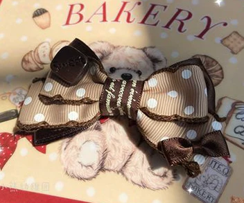 Bear Doll - Augustina - Sweet Lolita Bow Hair Clip - Image 12