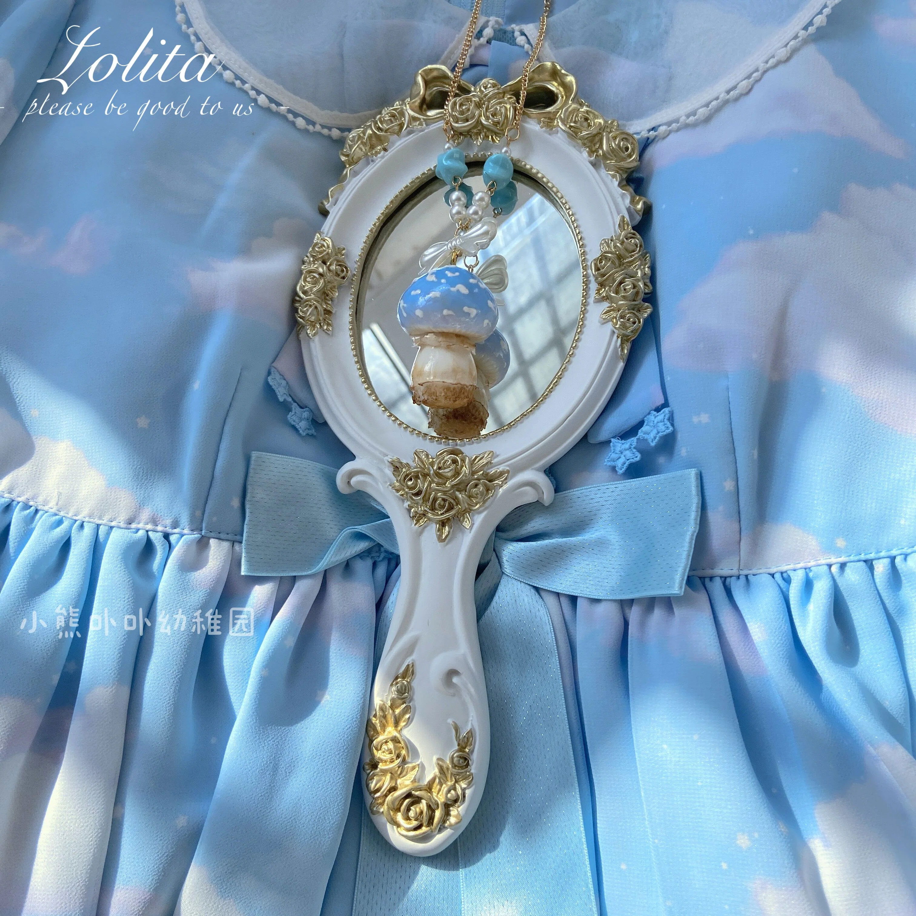 Bear Doll - Handcraft Kawaii Lolita Mushroom Necklace - Image 21