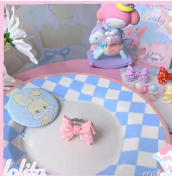 Bear Doll - Kawaii and Sweet Lolita Bowknot Ring - Image 14