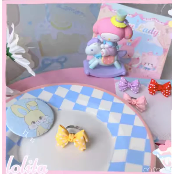 Bear Doll - Kawaii and Sweet Lolita Bowknot Ring - Image 16