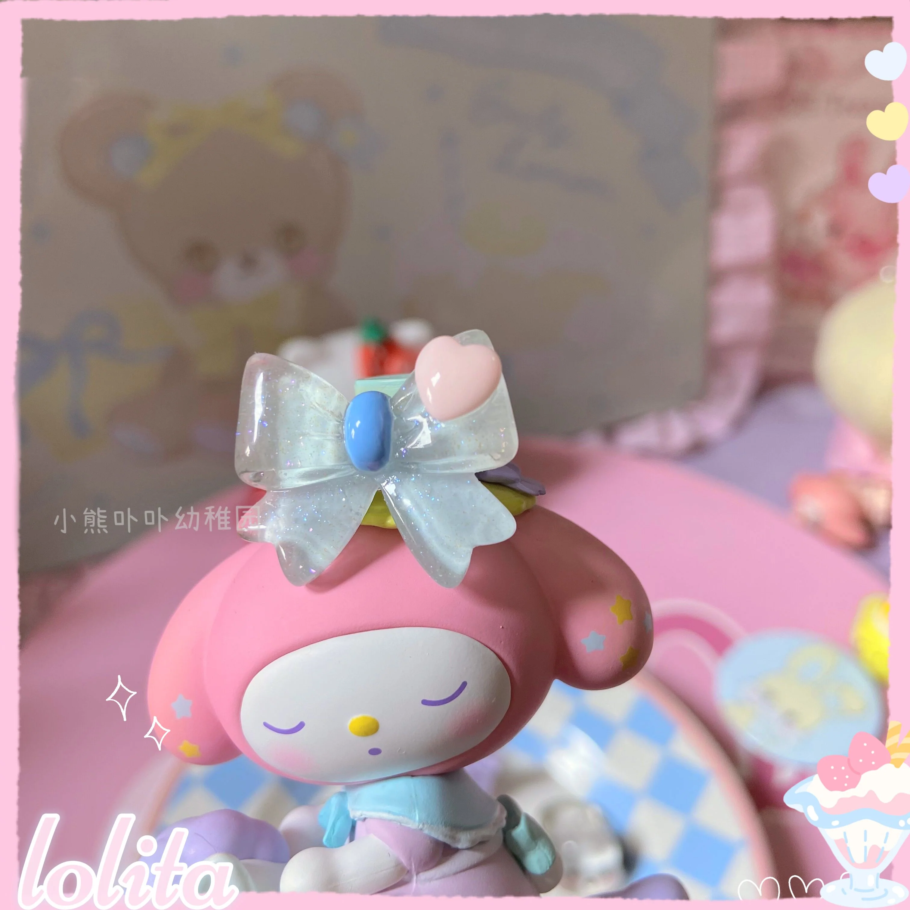Bear Doll - Kawaii and Sweet Lolita Bowknot Ring - Image 6