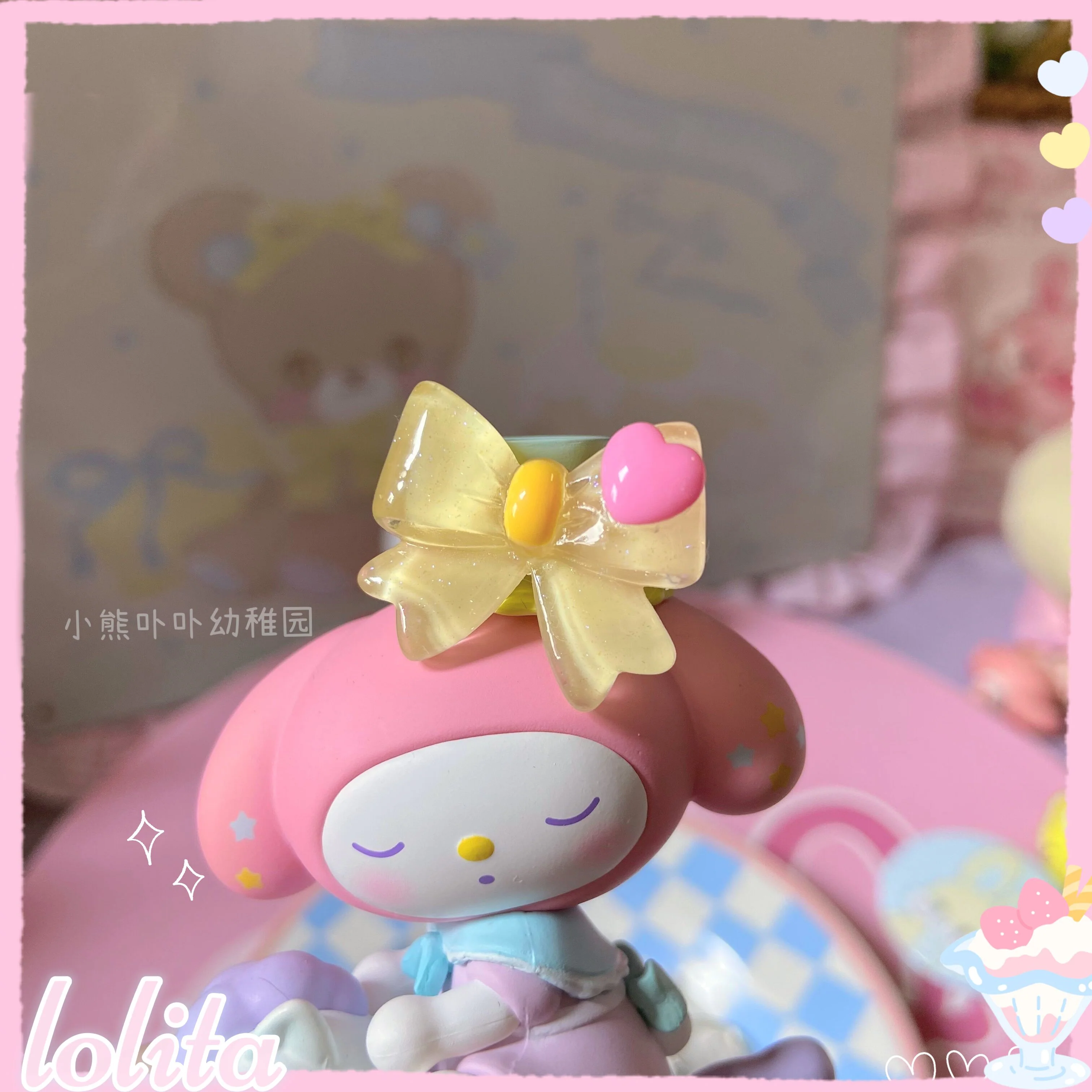 Bear Doll - Kawaii and Sweet Lolita Bowknot Ring - Image 7