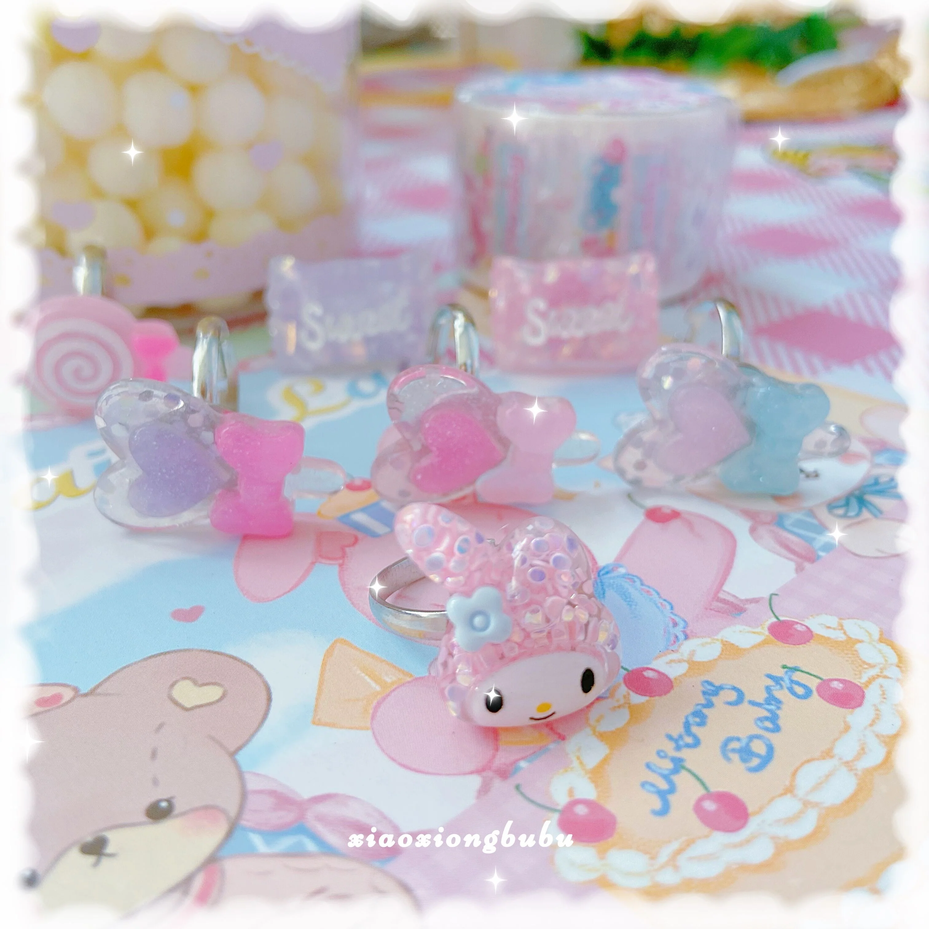 Bear Doll - Kawaii Lolita Ring Sweet Lolita Accessory - Image 4