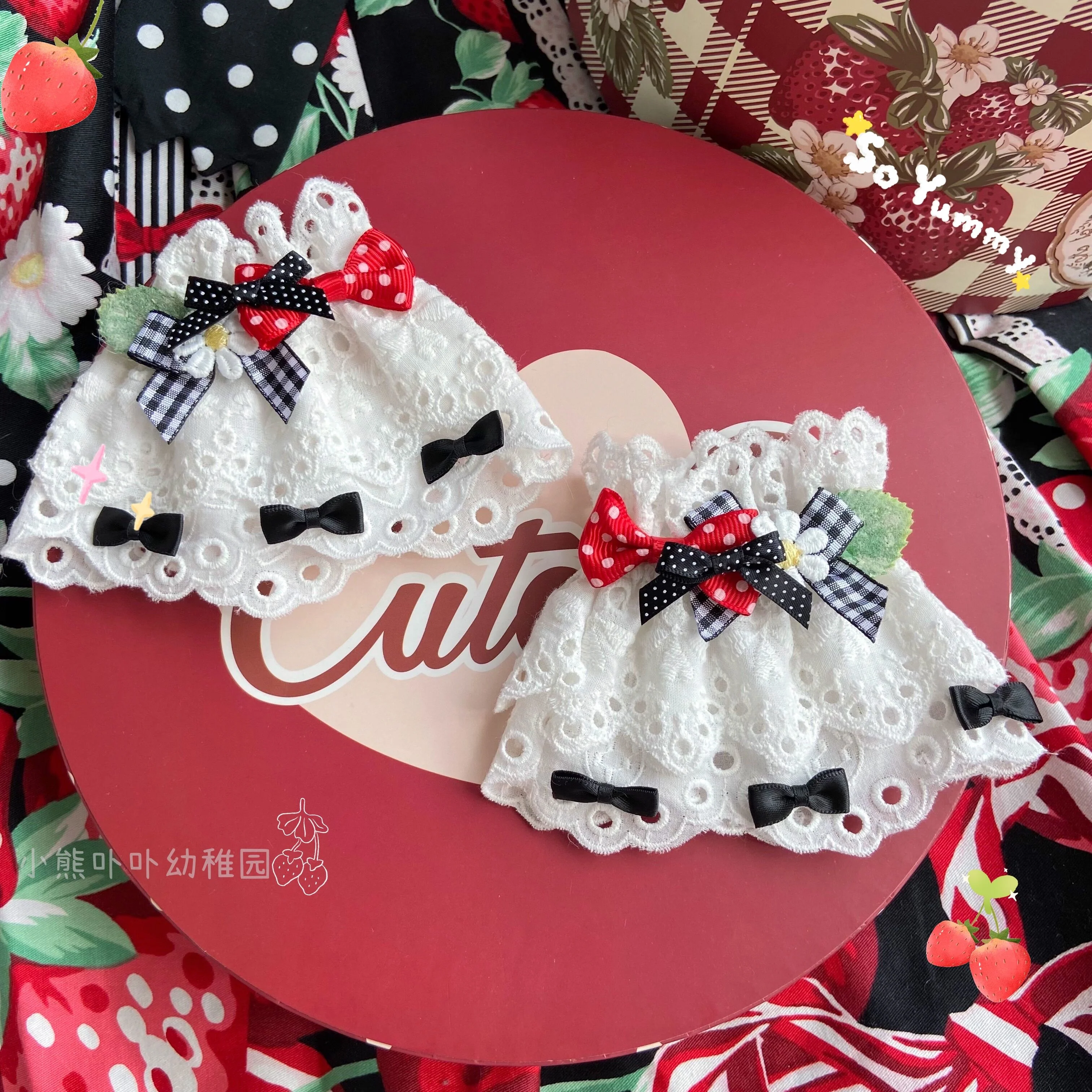Bear Doll - Original Cute Lolita Bow Cuffs - Image 11