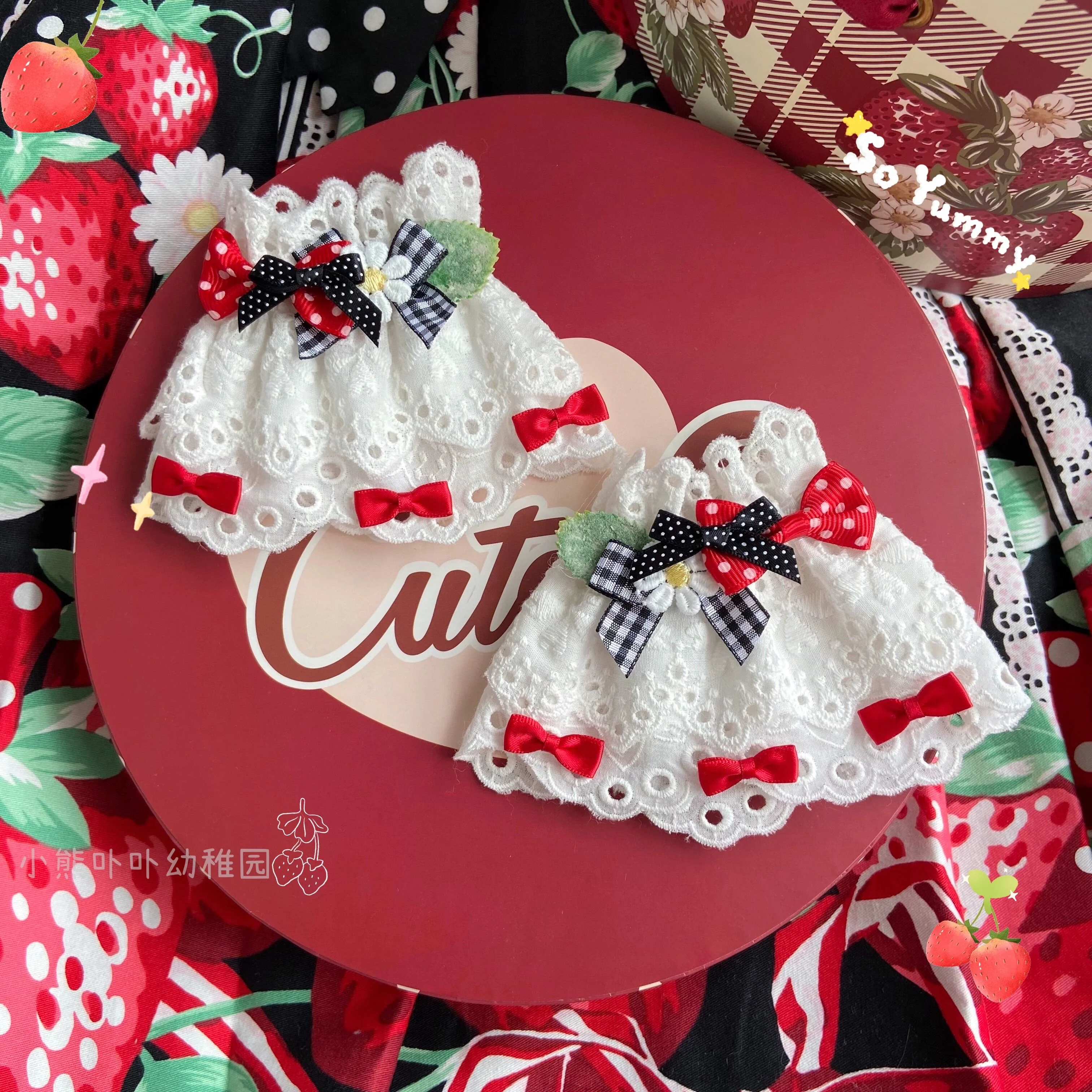 Bear Doll - Original Cute Lolita Bow Cuffs - Image 12