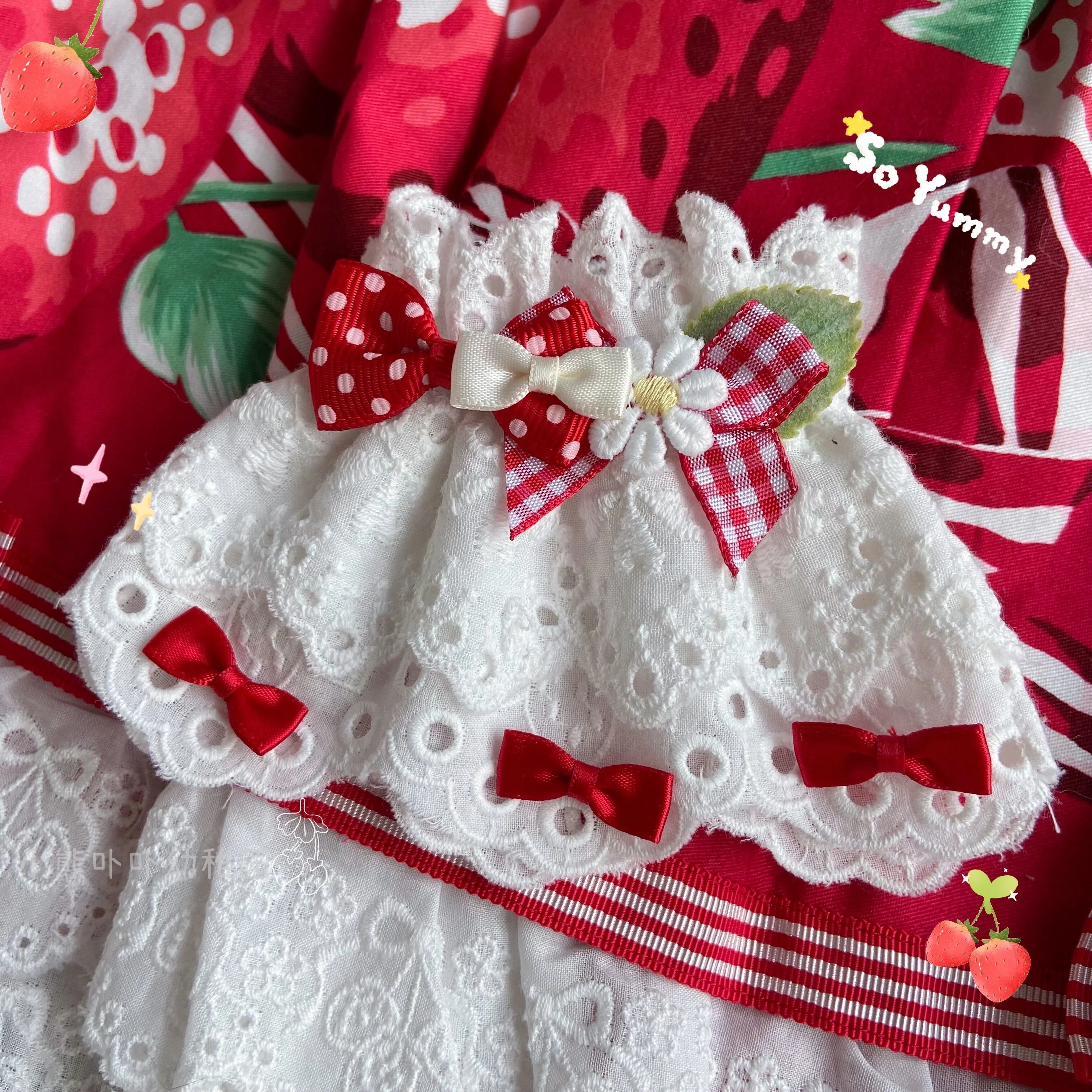 Bear Doll - Original Cute Lolita Bow Cuffs - Image 14