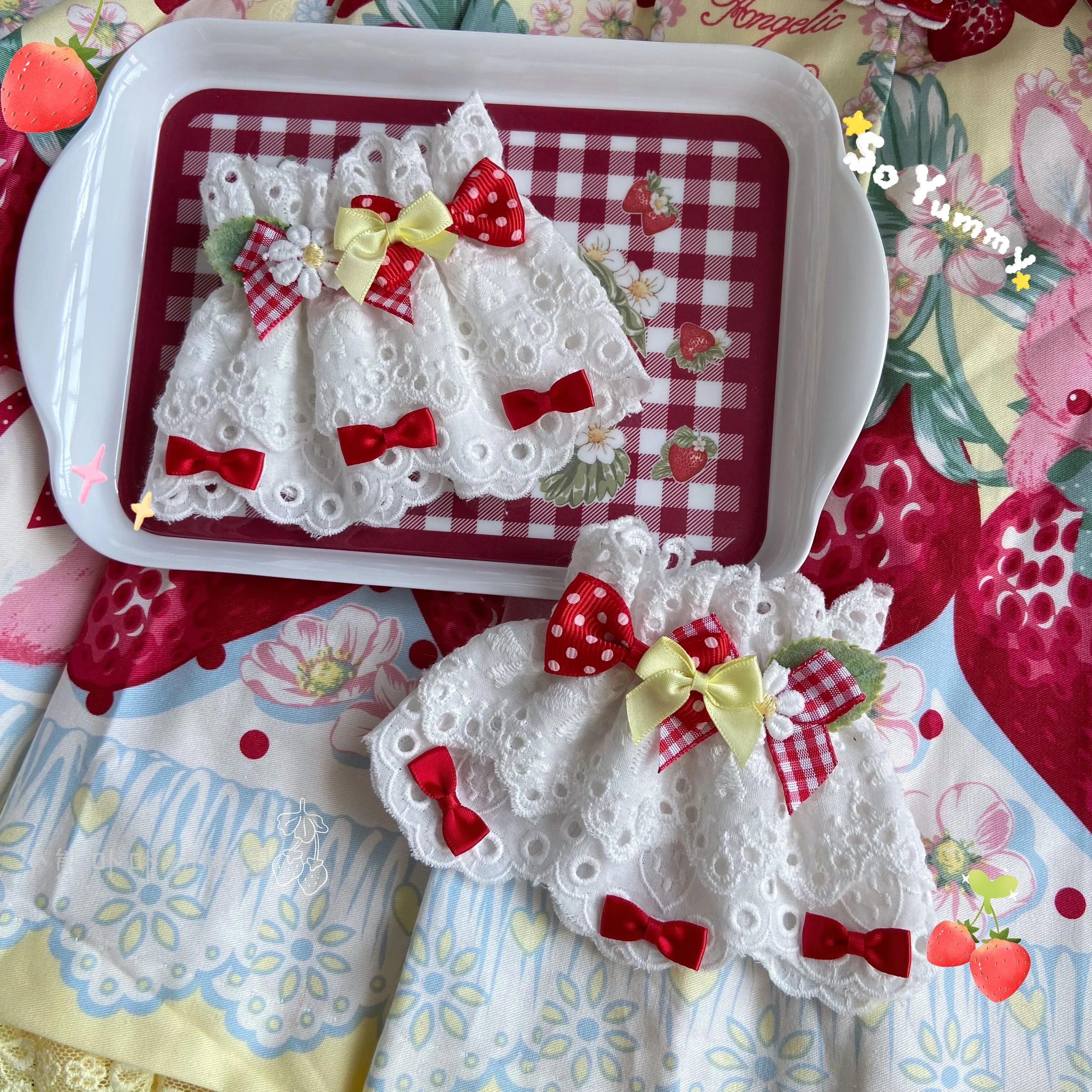 Bear Doll - Original Cute Lolita Bow Cuffs - Image 16