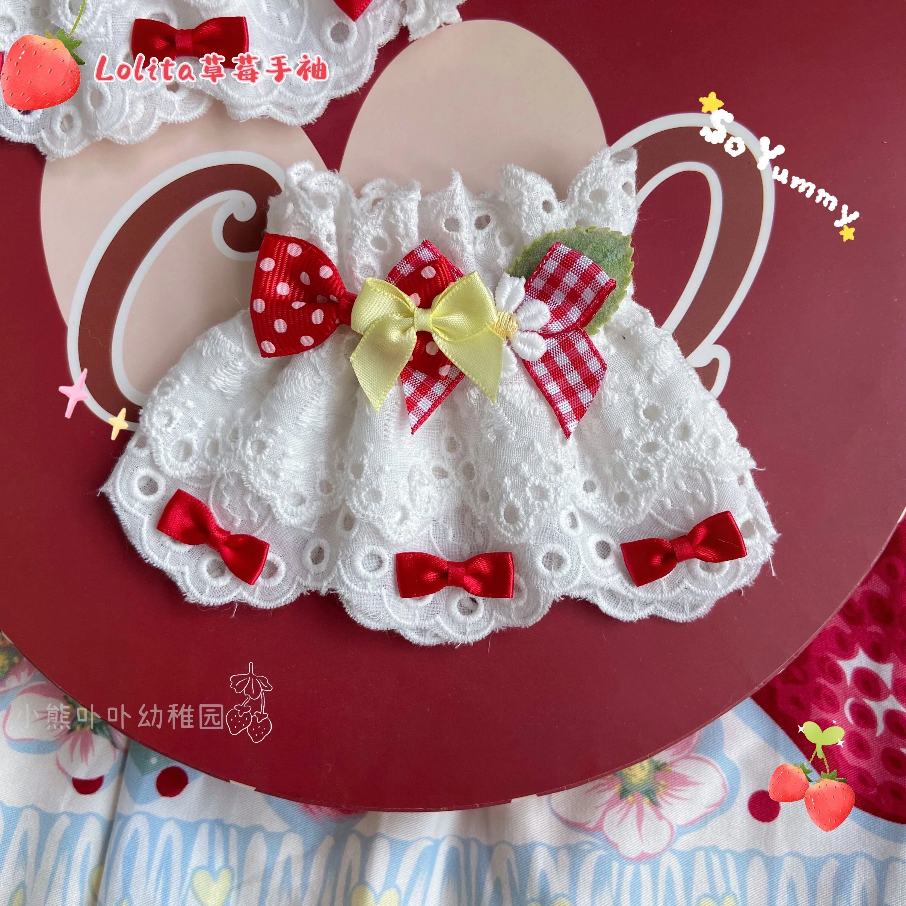 Bear Doll - Original Cute Lolita Bow Cuffs - Image 19