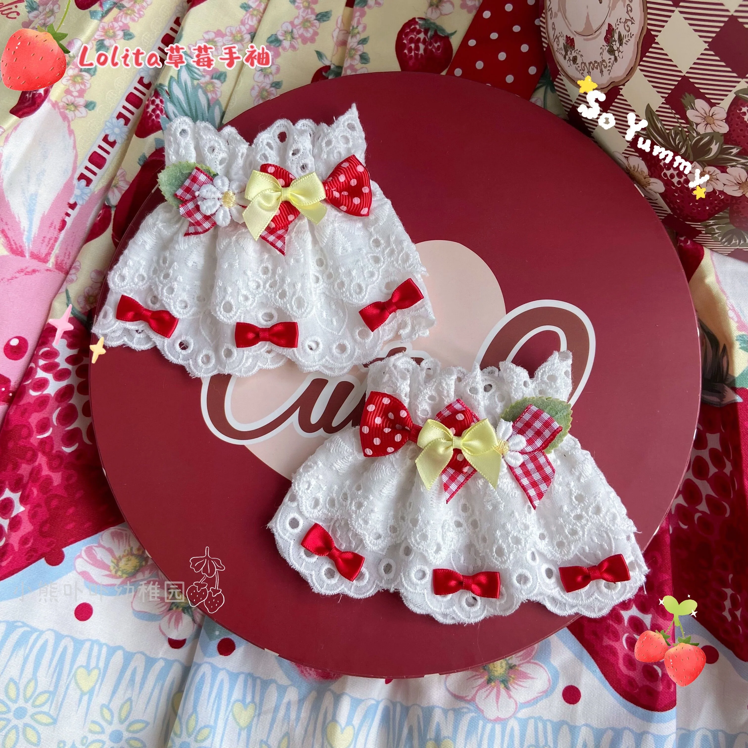 Bear Doll - Original Cute Lolita Bow Cuffs - Image 20