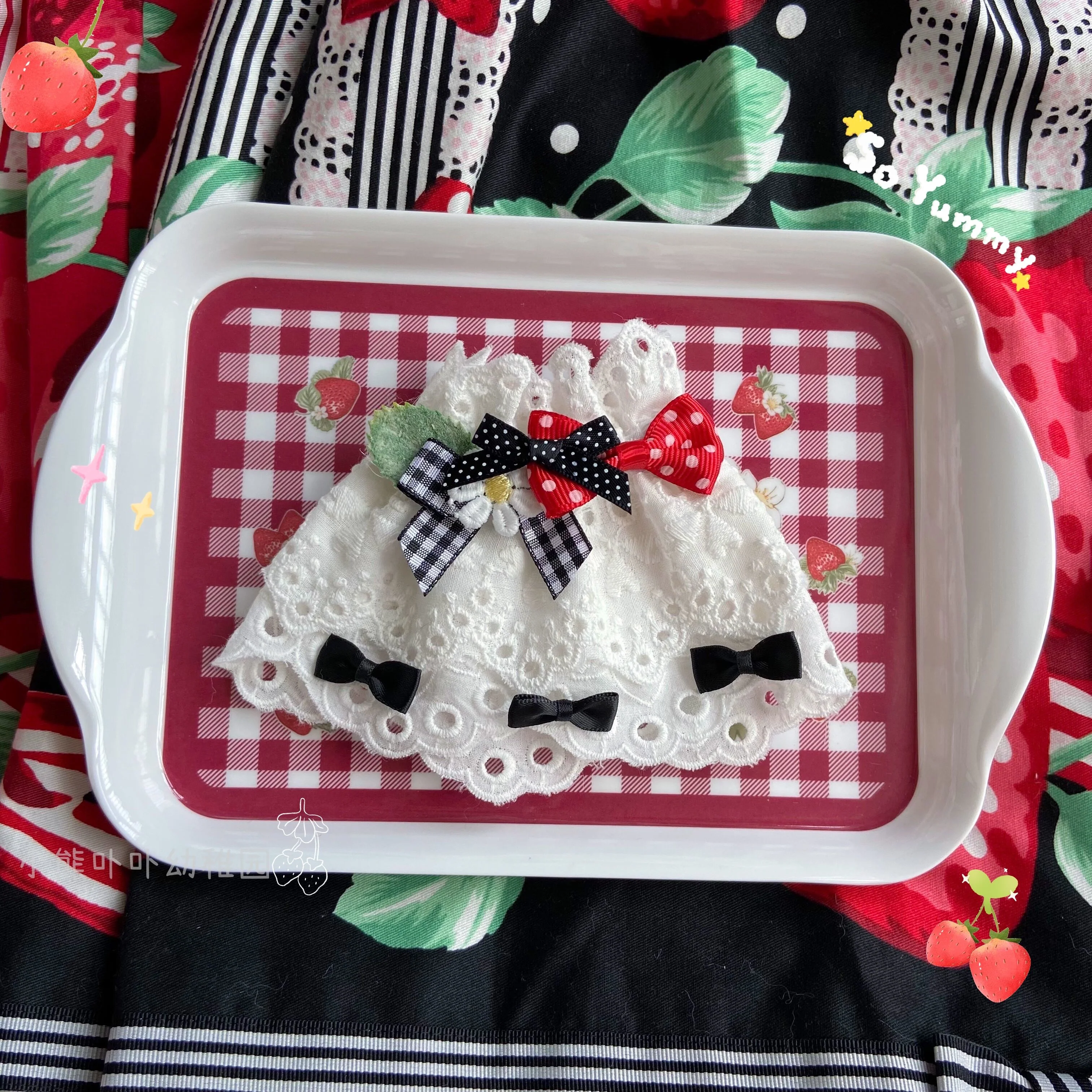 Bear Doll - Original Cute Lolita Bow Cuffs - Image 5