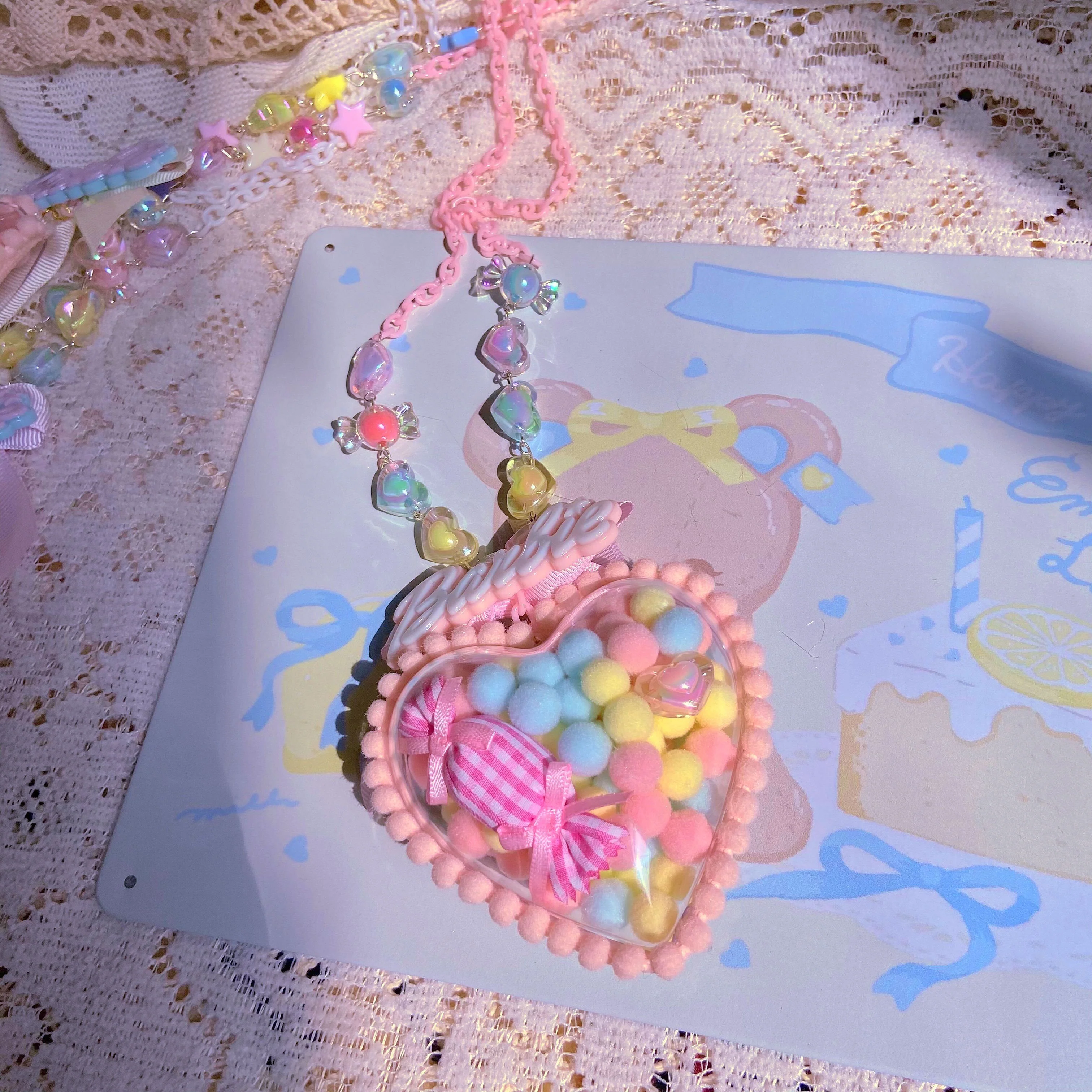 Sweet Lolita Handmade Necklace - Image 12