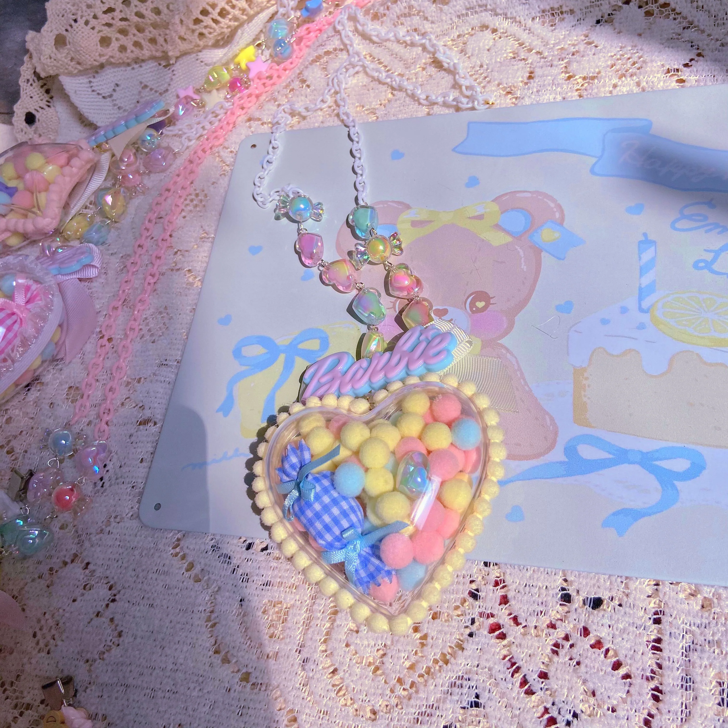 Sweet Lolita Handmade Necklace - Image 13