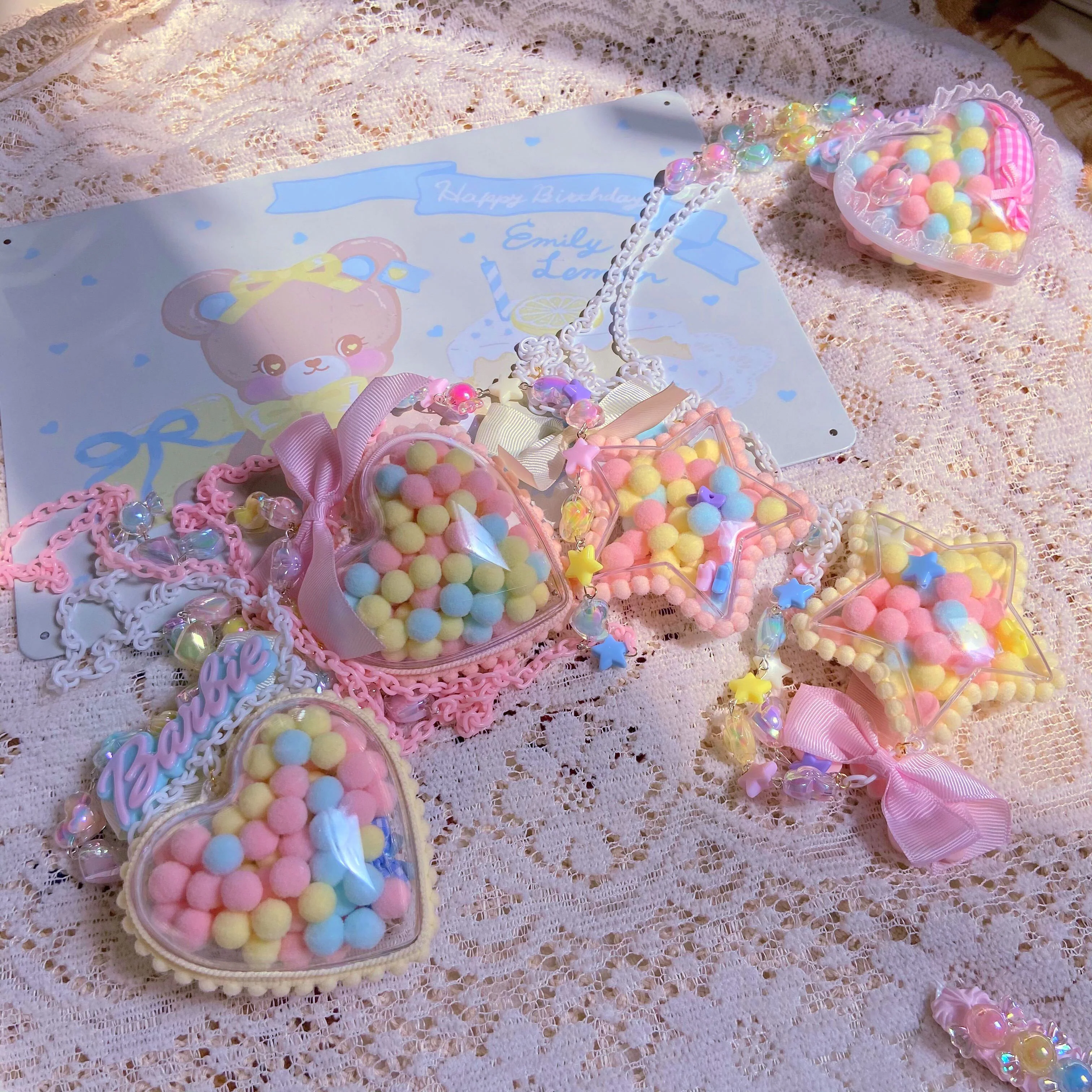 Sweet Lolita Handmade Necklace - Image 3