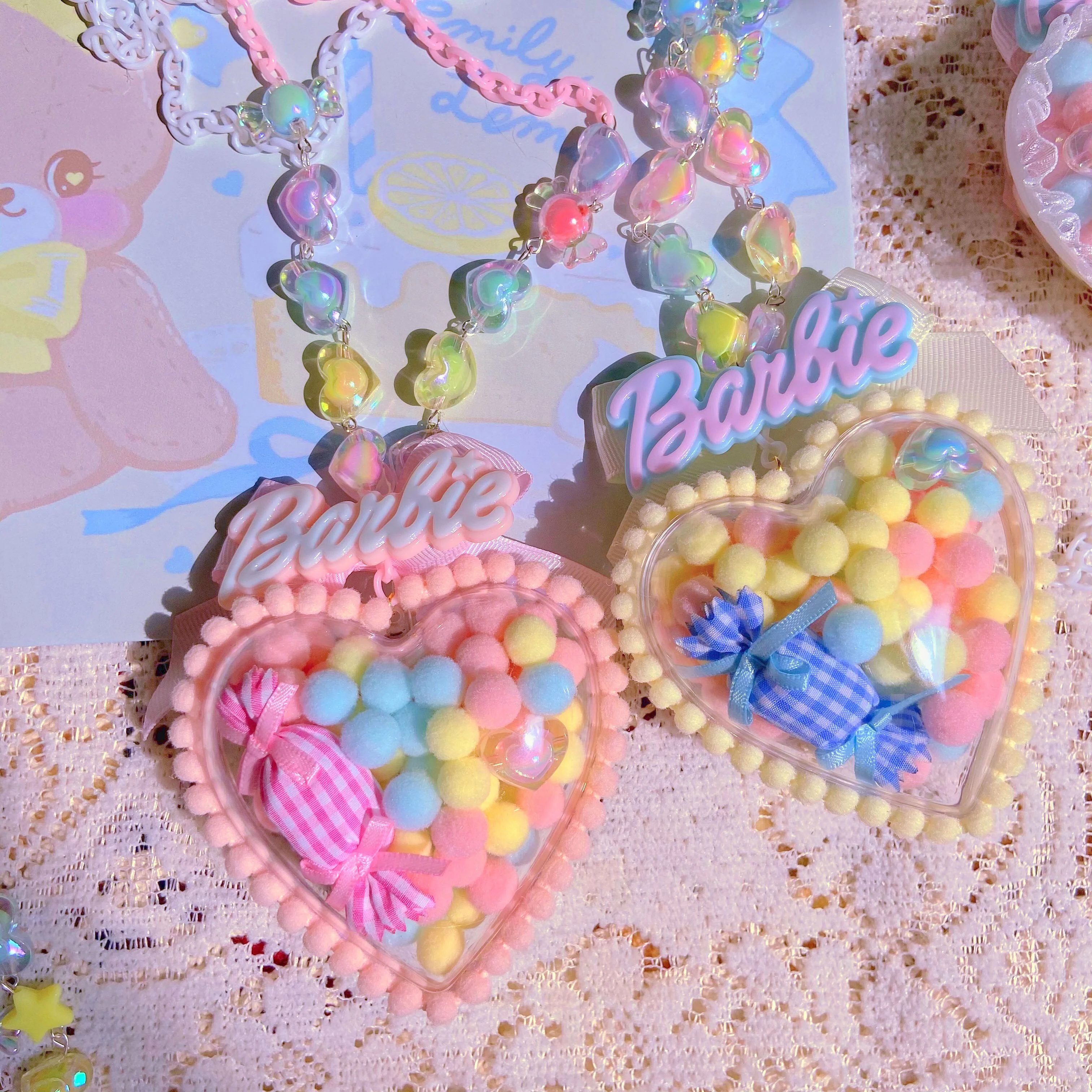 Sweet Lolita Handmade Necklace - Image 4