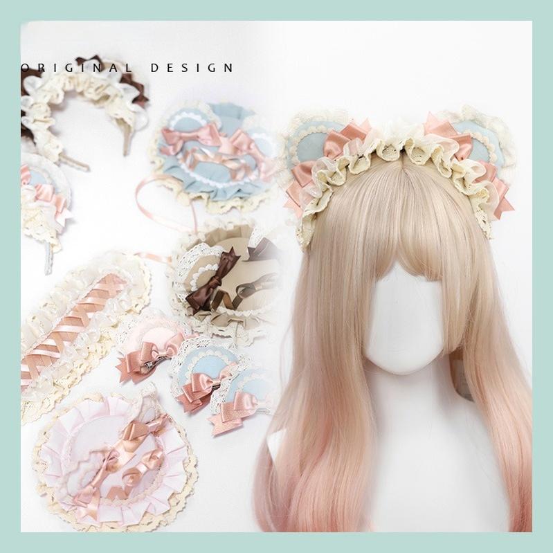 The Accessories' Story - Bear Ear Sweet Lolita Head Accessory - Image 10