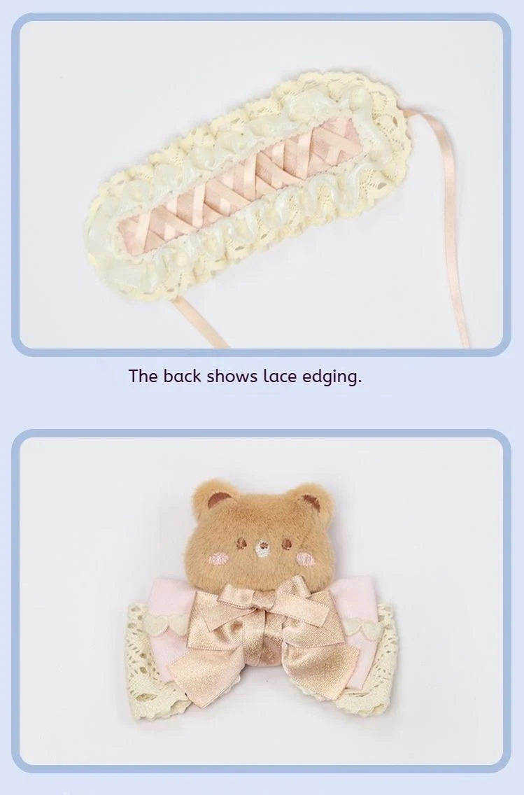The Accessories' Story - Bear Ear Sweet Lolita Head Accessory - Image 23