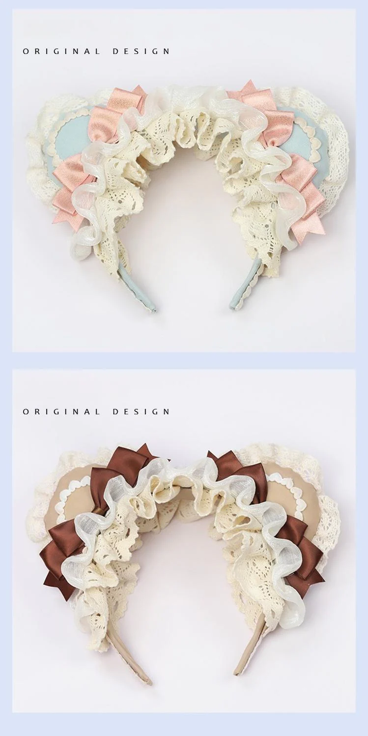The Accessories' Story - Bear Ear Sweet Lolita Head Accessory - Image 28