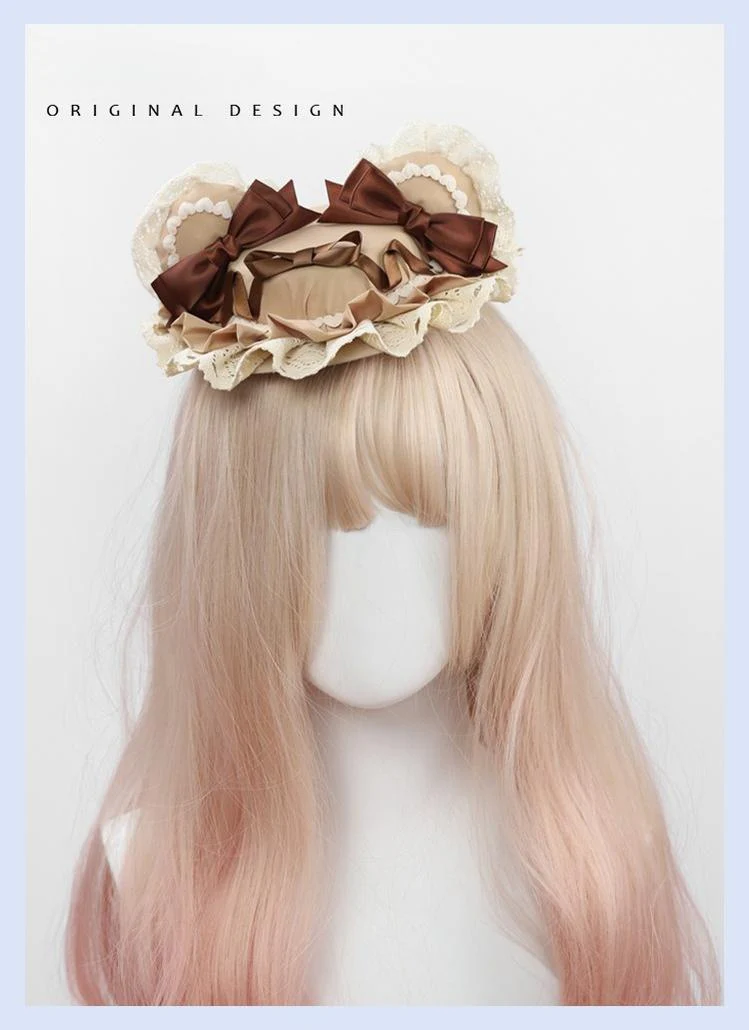 The Accessories' Story - Bear Ear Sweet Lolita Head Accessory - Image 6