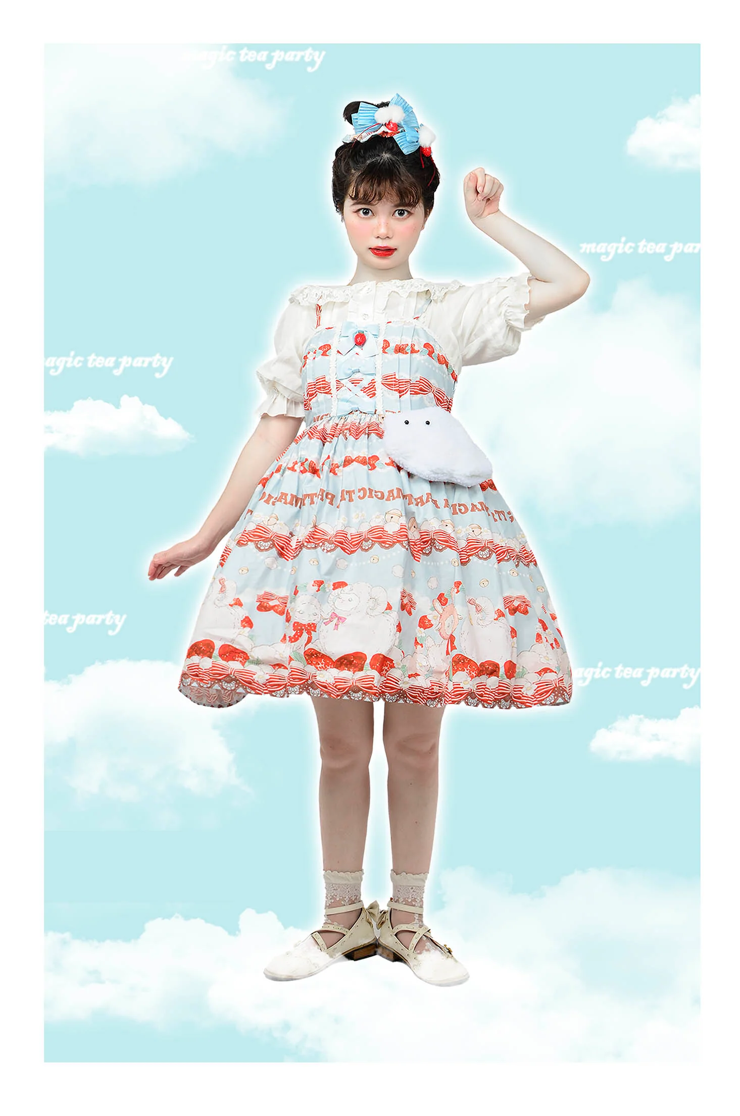 Berry Sheep - Strawberry Lolita JSK - Image 11