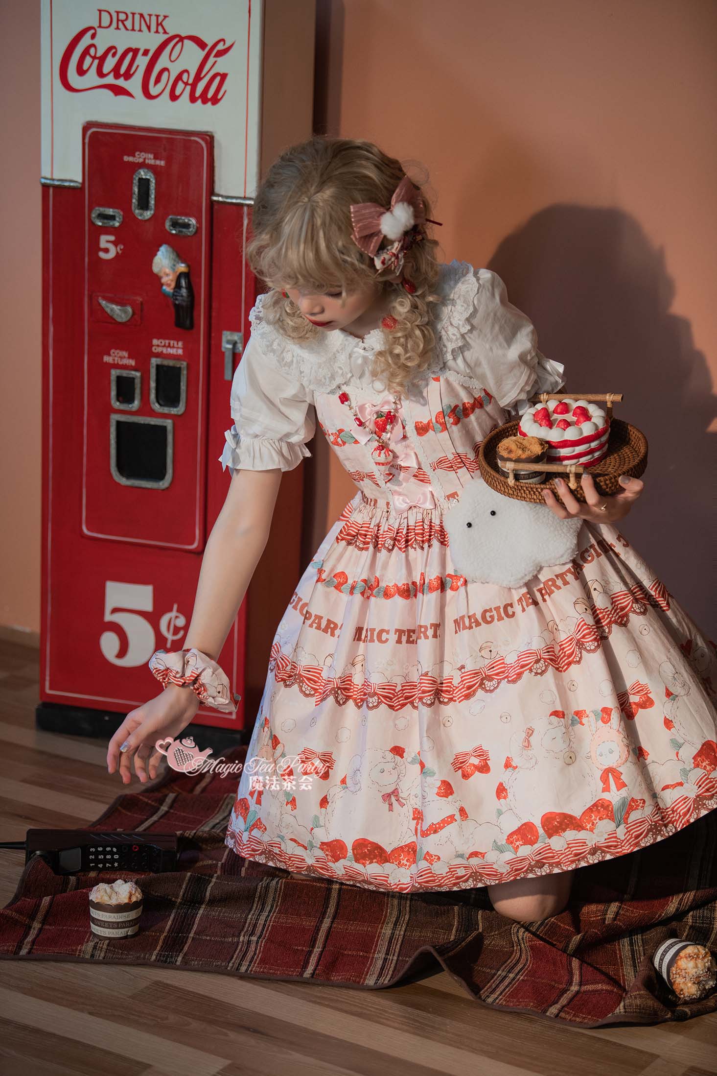 Berry Sheep - Strawberry Lolita JSK - Image 14