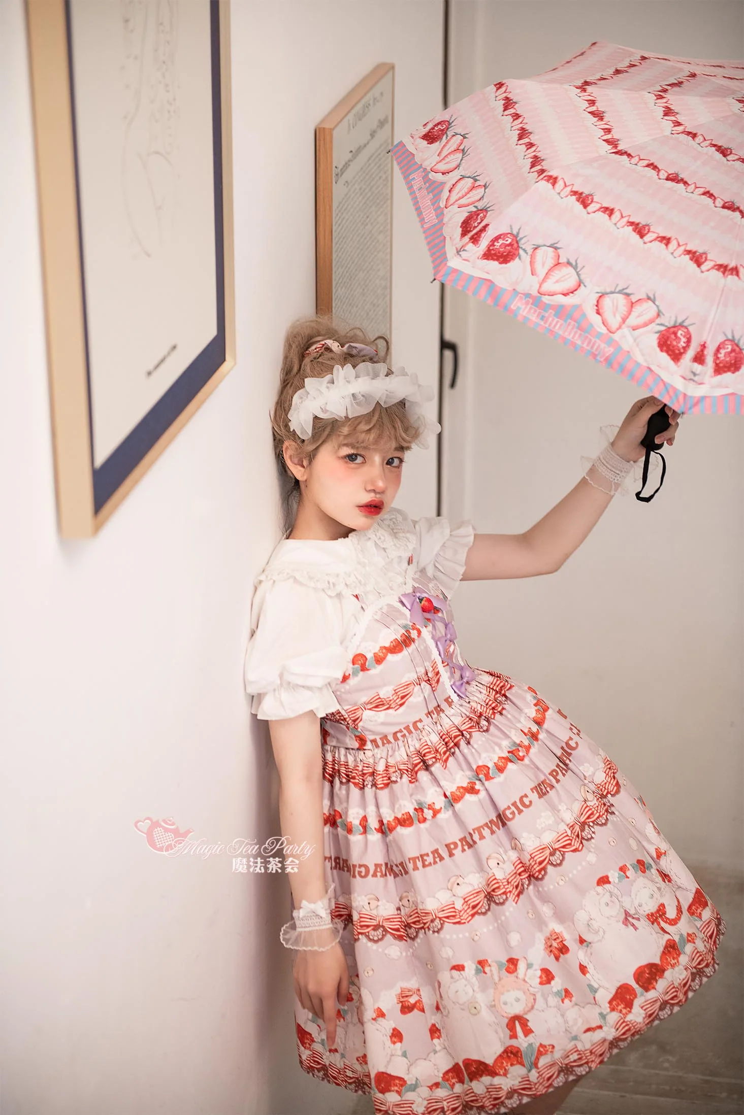 Berry Sheep - Strawberry Lolita JSK - Image 16