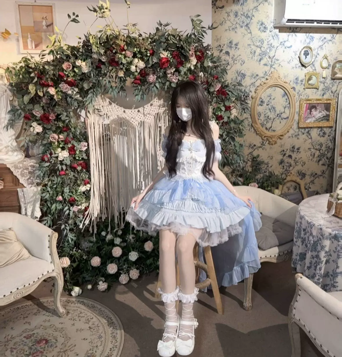 Rose Tale - Sweet Lolita Accessories Summer Trailing Short Sleeves KC - Image 17