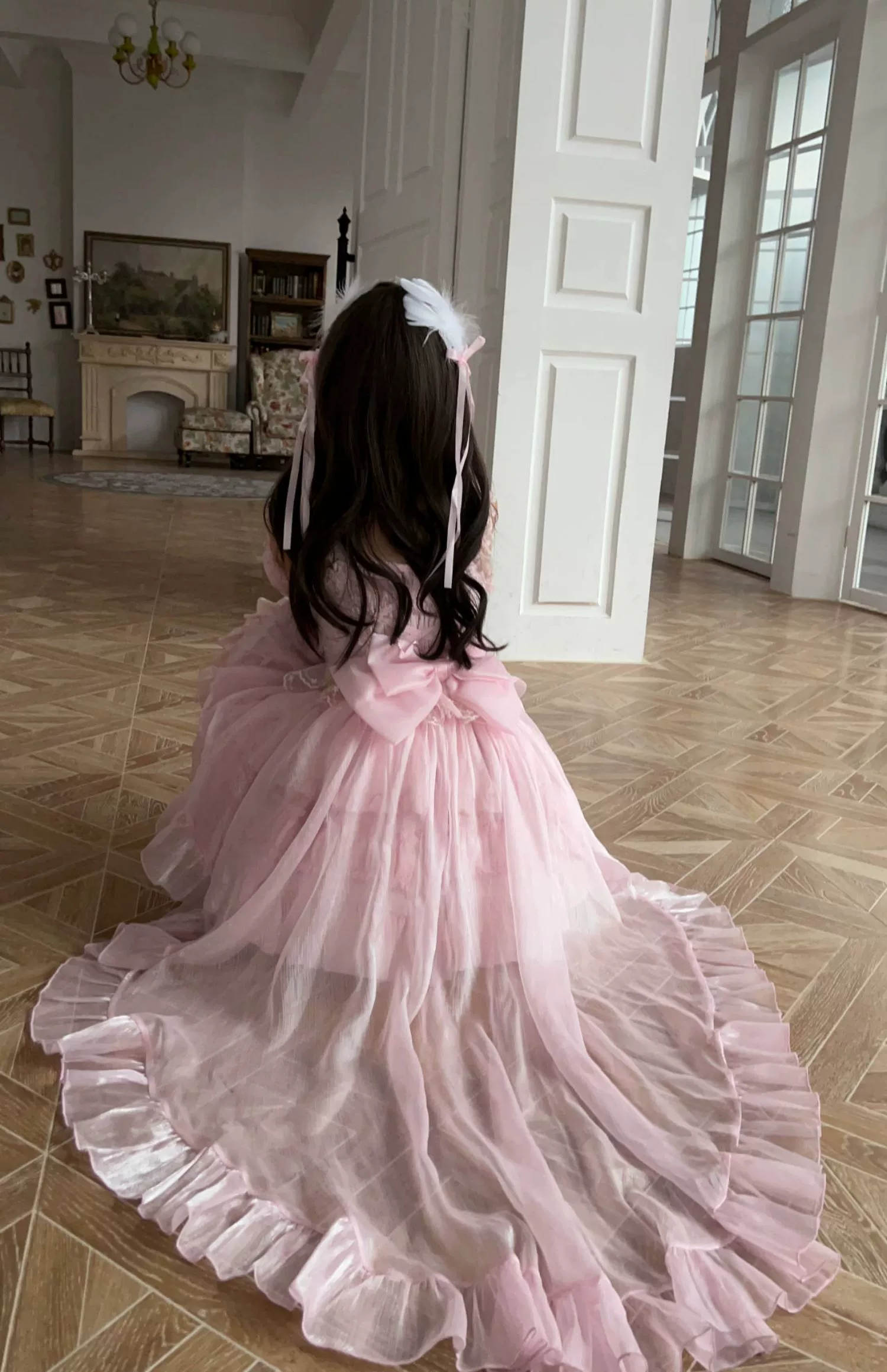 Rose Tale - Sweet Lolita Accessories Summer Trailing Short Sleeves KC - Image 2