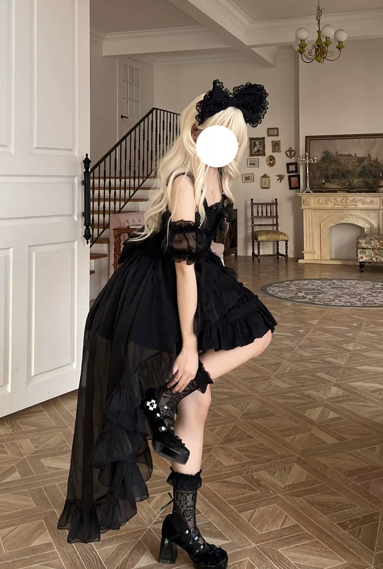 Rose Tale - Sweet Lolita Accessories Summer Trailing Short Sleeves KC - Image 8