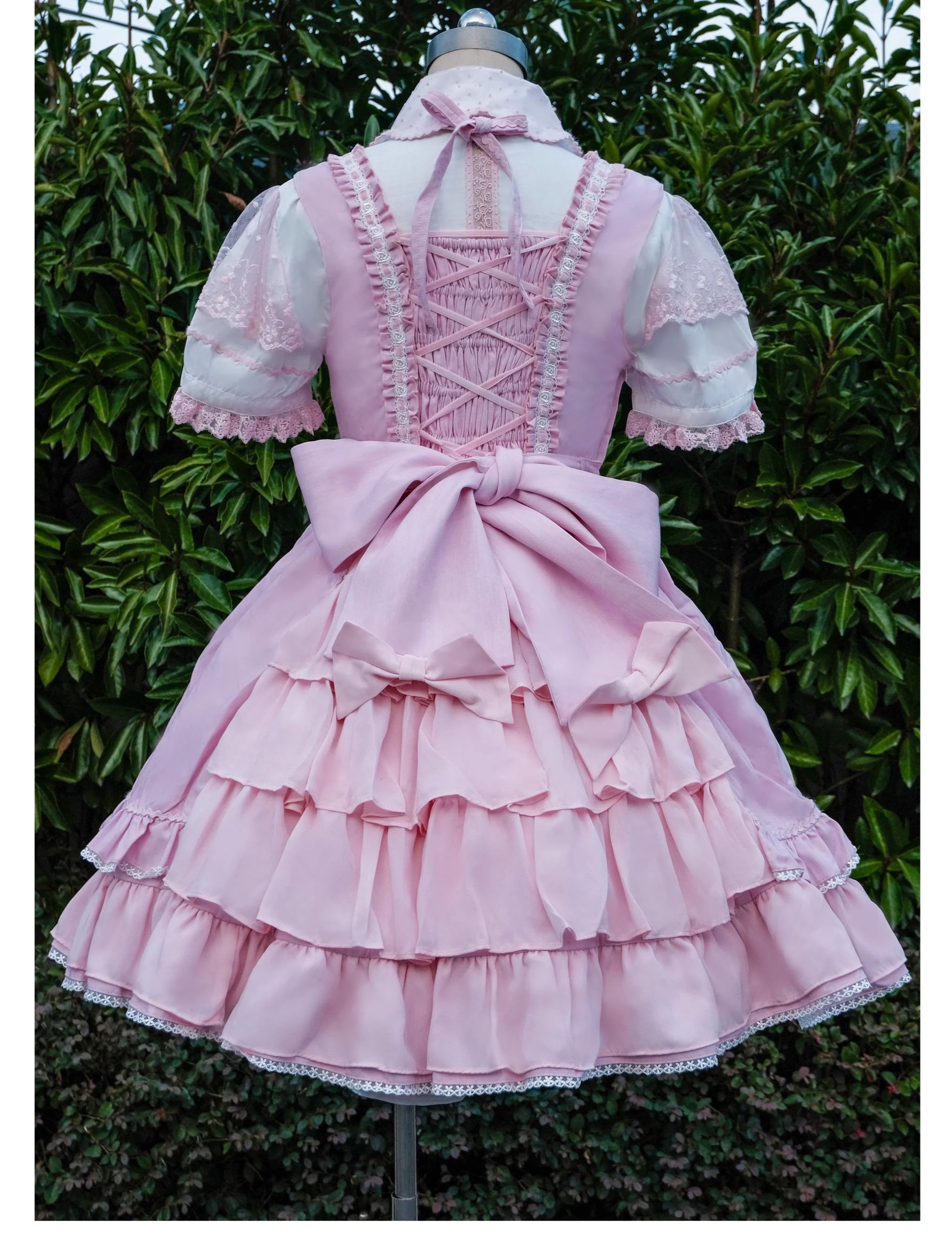 Catlow Rabbit - Black Lolita Doll OP/JSK with Adjustable Elasticity - Image 10