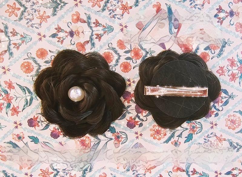Mabuxi - Gypsy Rose - Black Retro Lolita Curly Wigs Fluffy Sheep Curl Wigs - Image 10