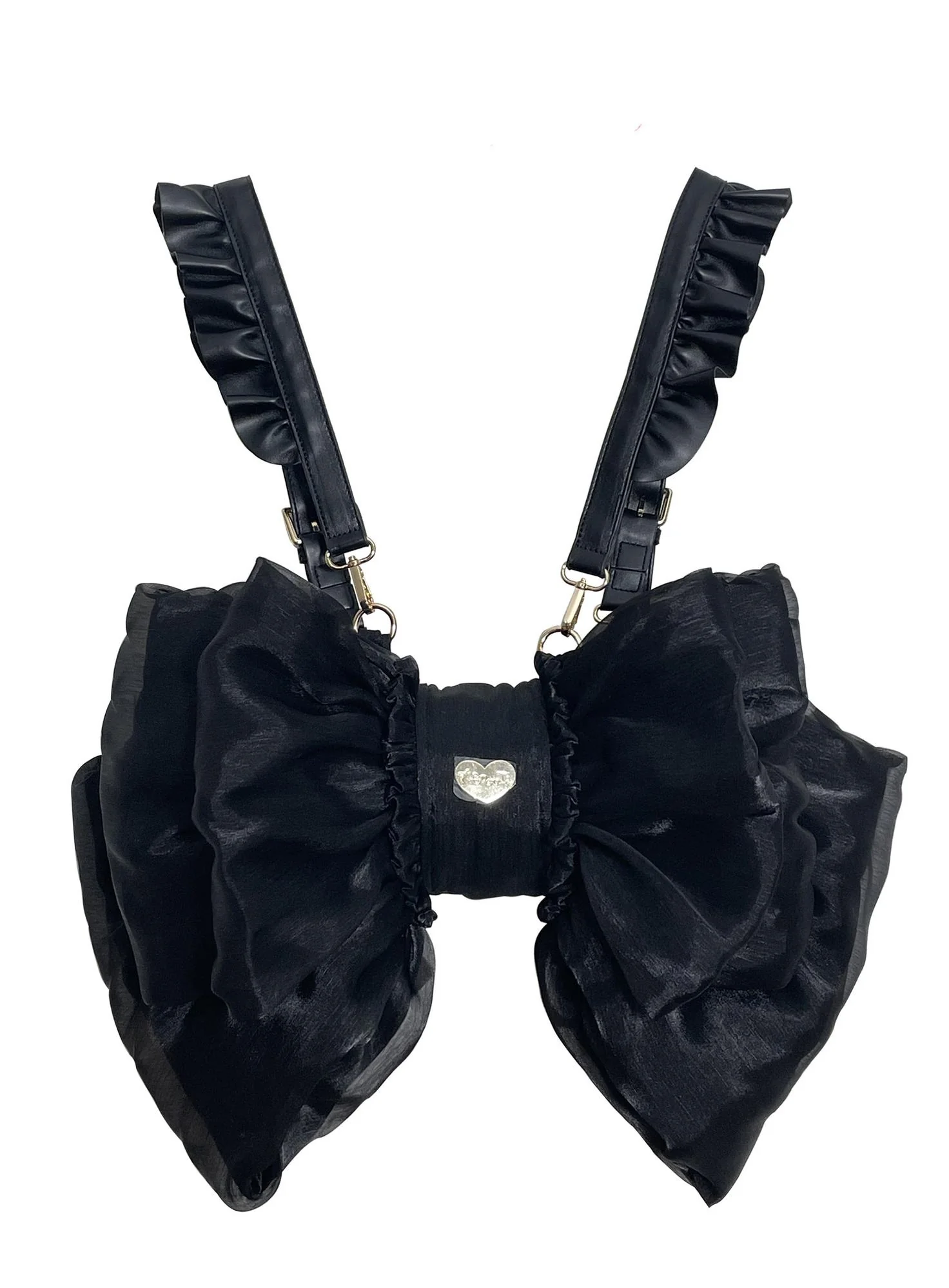 Satin Butterfly Bow Bag Versatile Elegance Lolita Bag - Image 13