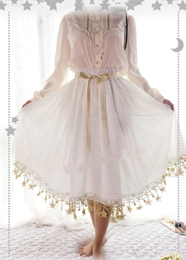 Stary Night - 19.7" (50 cm), 23.6" (60 cm), Lolita Underskirt - Image 11
