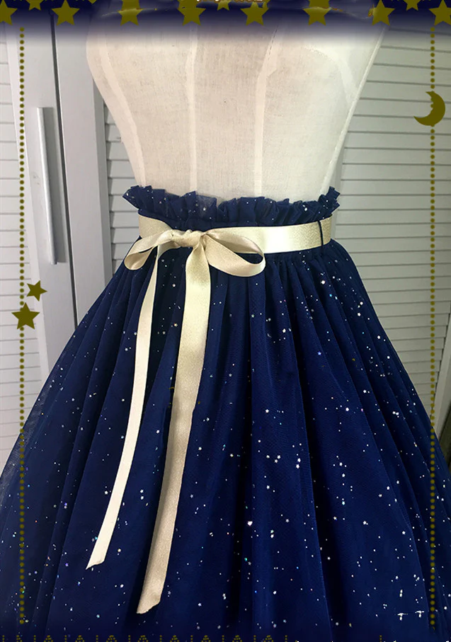 Stary Night - 19.7" (50 cm), 23.6" (60 cm), Lolita Underskirt - Image 18
