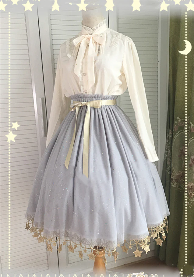 Stary Night - 19.7" (50 cm), 23.6" (60 cm), Lolita Underskirt - Image 22
