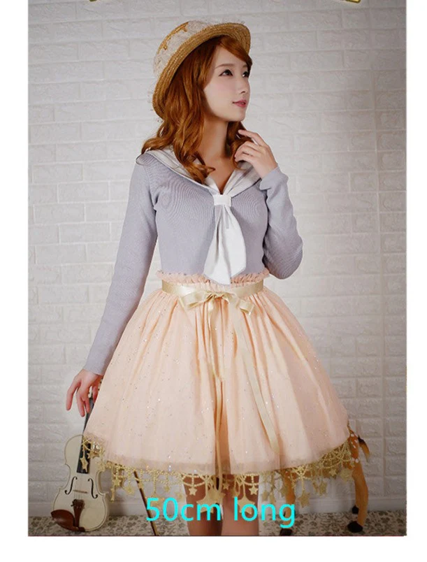 Stary Night - 19.7" (50 cm), 23.6" (60 cm), Lolita Underskirt - Image 5
