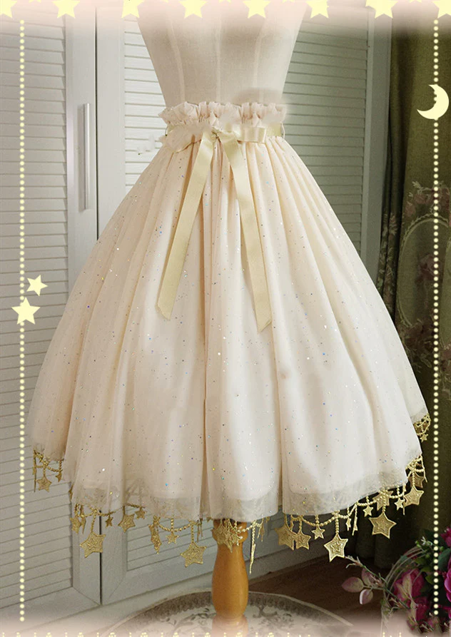 Stary Night - 19.7" (50 cm), 23.6" (60 cm), Lolita Underskirt - Image 8